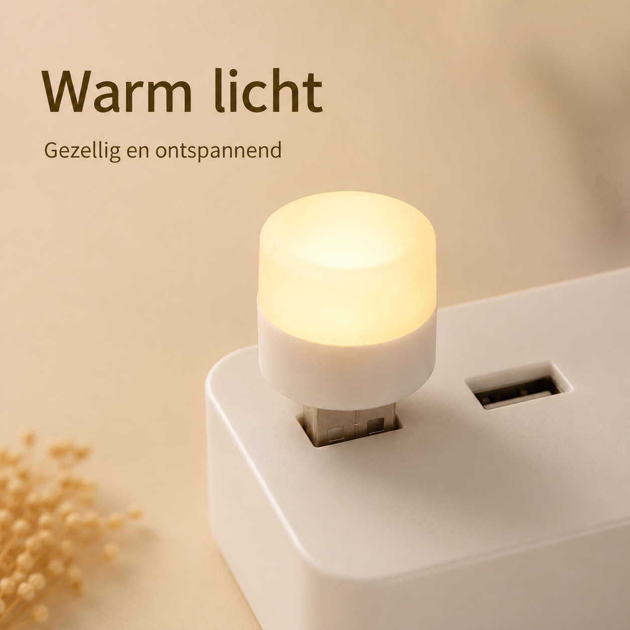 Mini USB Lampje