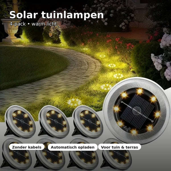 Zonverlichte Tuinlampjes