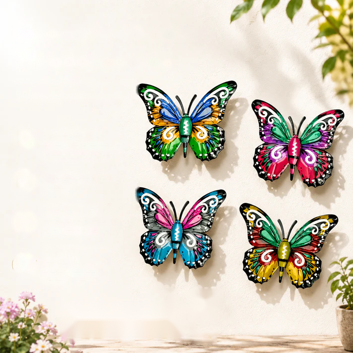 Betoverende Vlinder Wanddecor
