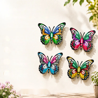 Betoverende Vlinder Wanddecor