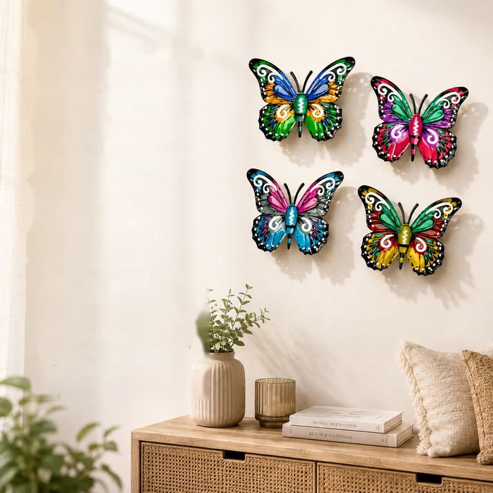 Betoverende Vlinder Wanddecor