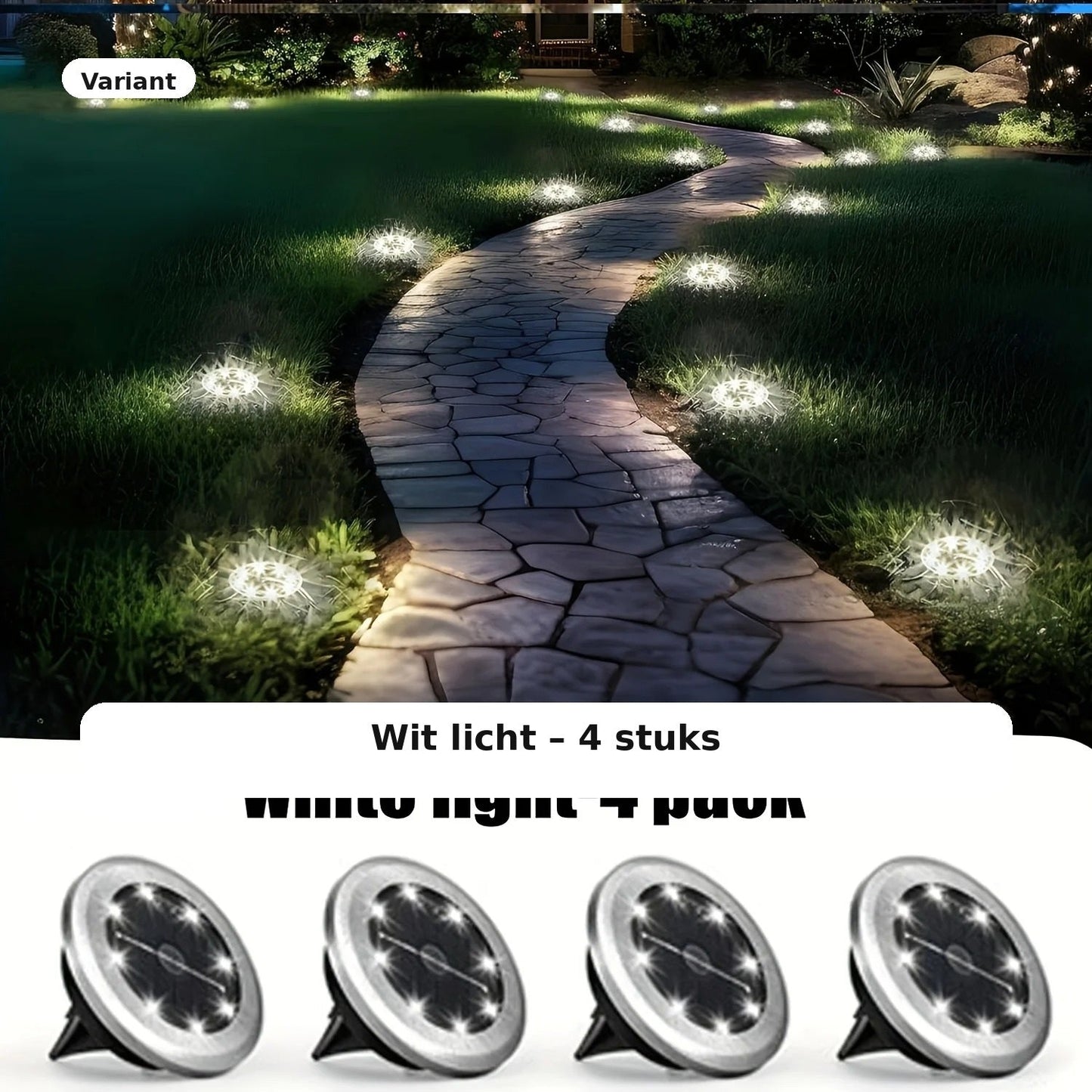 Zonverlichte Tuinlampjes