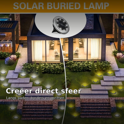 Zonverlichte Tuinlampjes