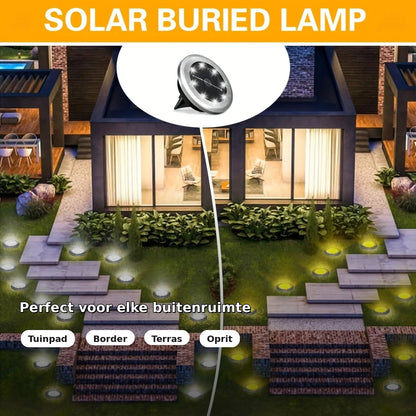 Zonverlichte Tuinlampjes