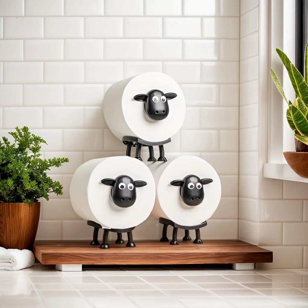 Schattige Schaaphouder voor WC-Papier
