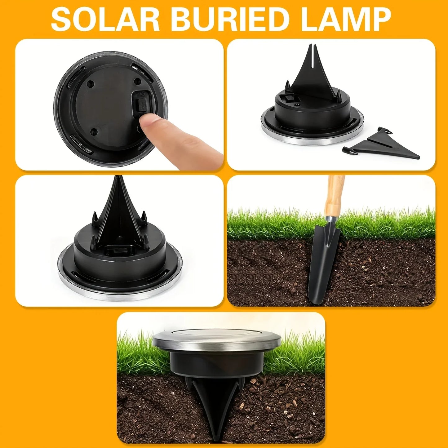 Zonverlichte Tuinlampjes