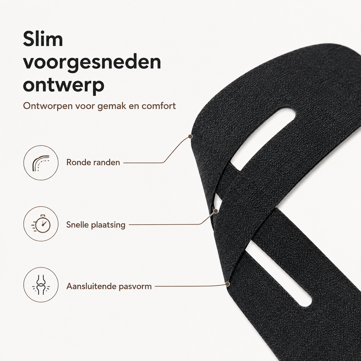 Krachtige Knie Tape