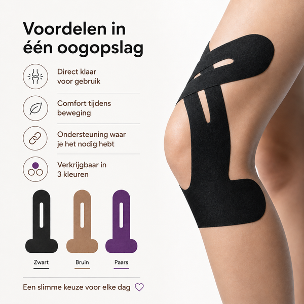 Krachtige Knie Tape