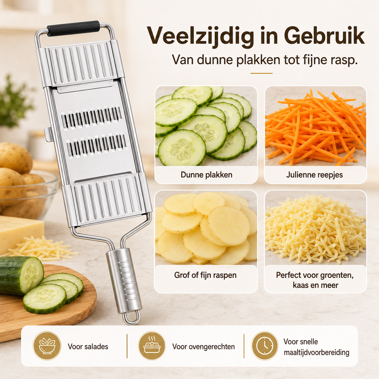 Slimme Groentesnijder Set