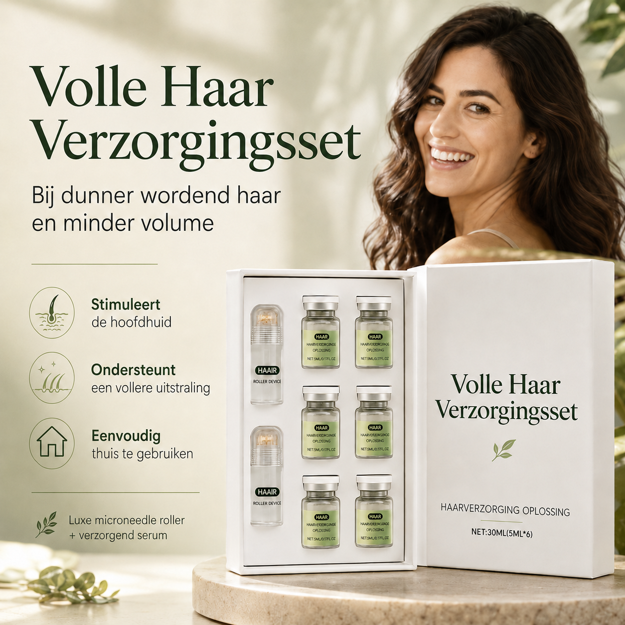Volle Haar Verzorgingsset