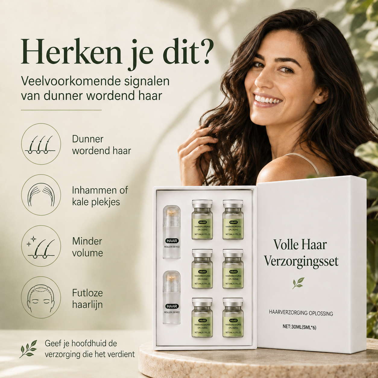 Volle Haar Verzorgingsset