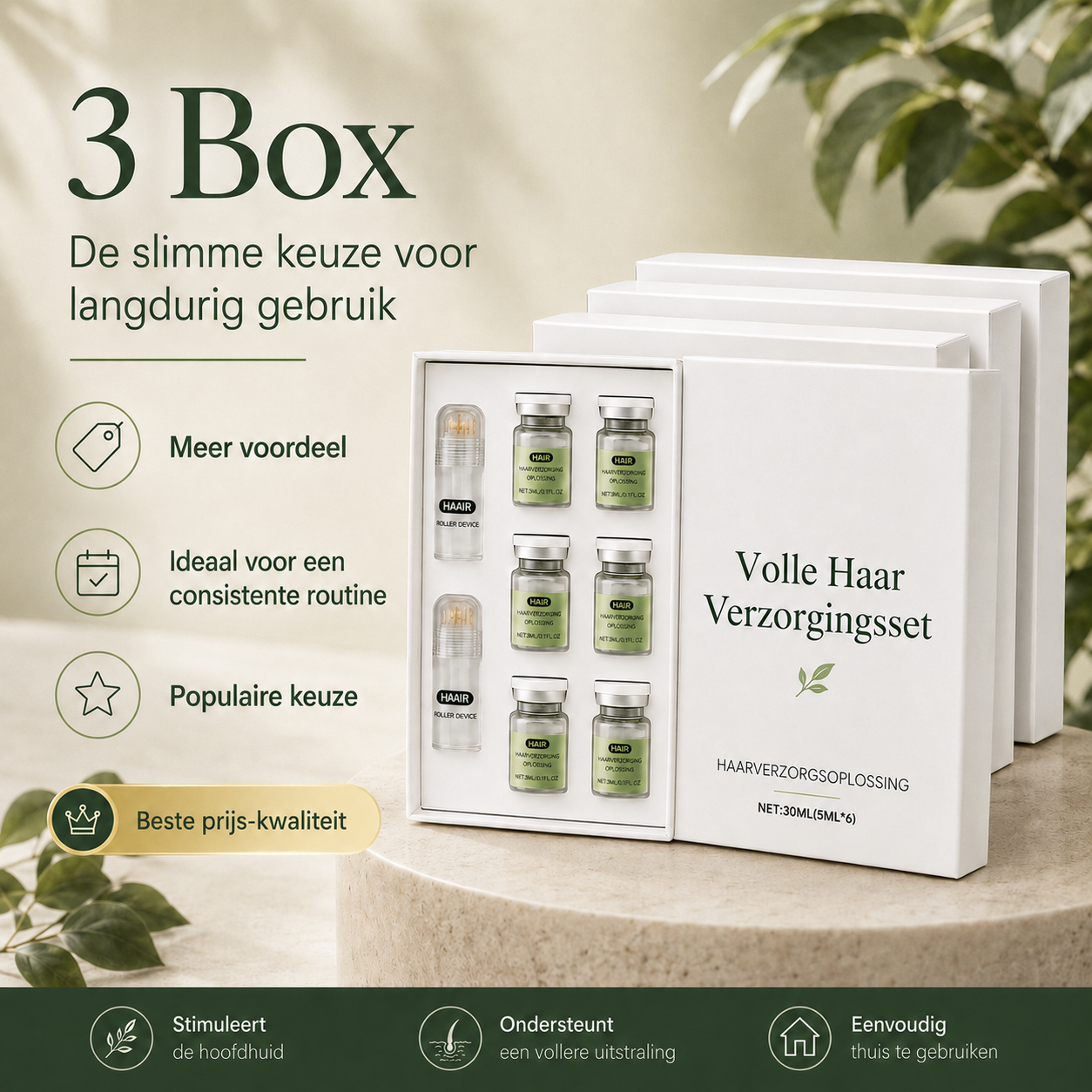 Volle Haar Verzorgingsset