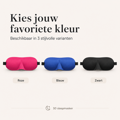 Zachte 3D Slaapmasker