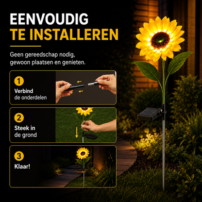 Zonnebloem Tuinverlichting