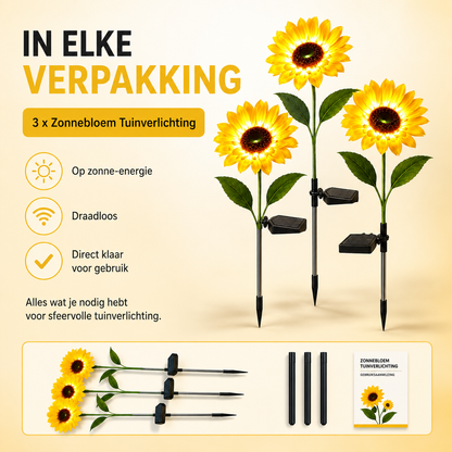 Zonnebloem Tuinverlichting
