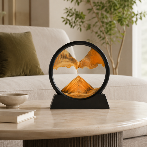 Betoverende 3D Zandloper Drijfzand