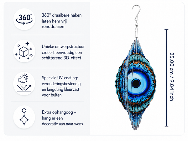 Magische Oog Windspinner