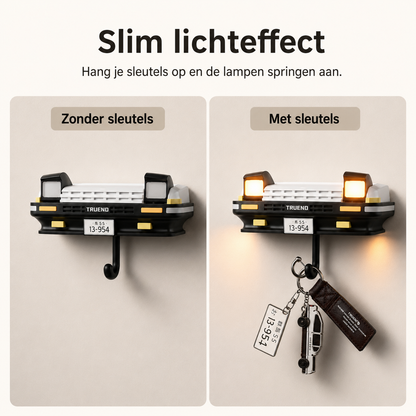 Sleutelhouder met Autokoplamp