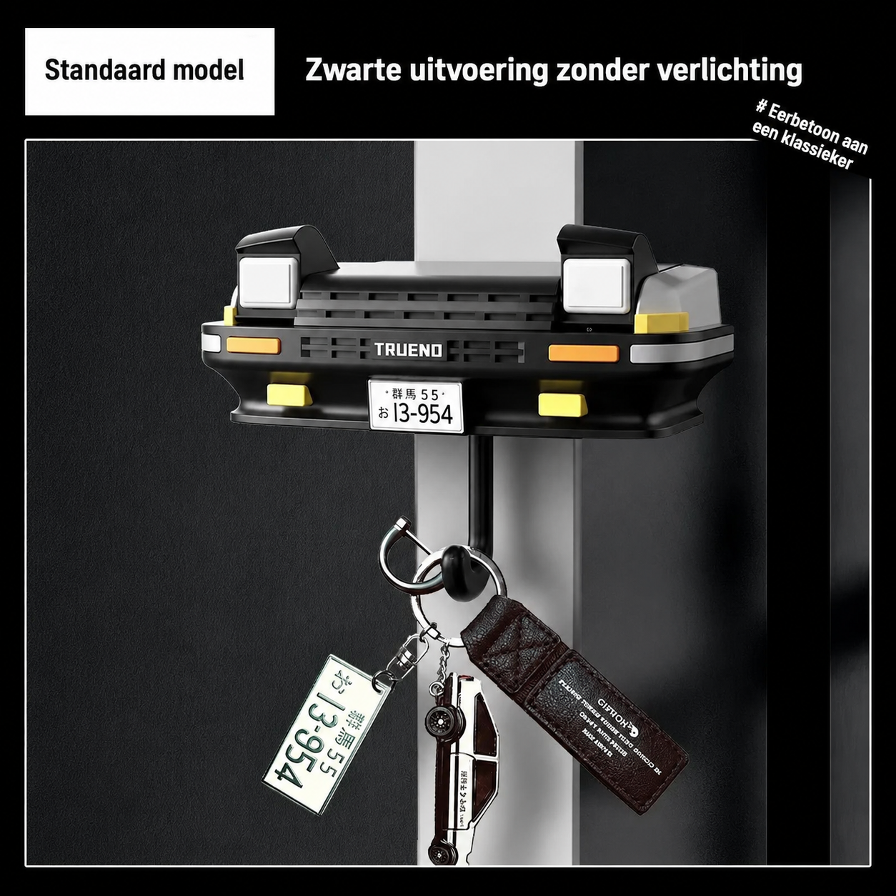 Sleutelhouder met Autokoplamp