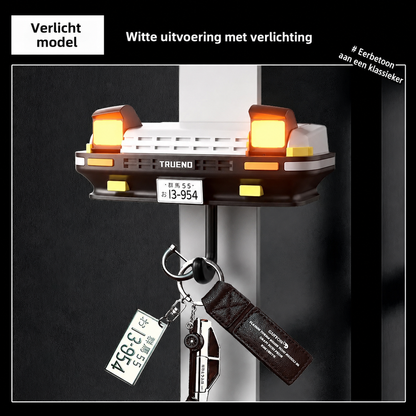 Sleutelhouder met Autokoplamp
