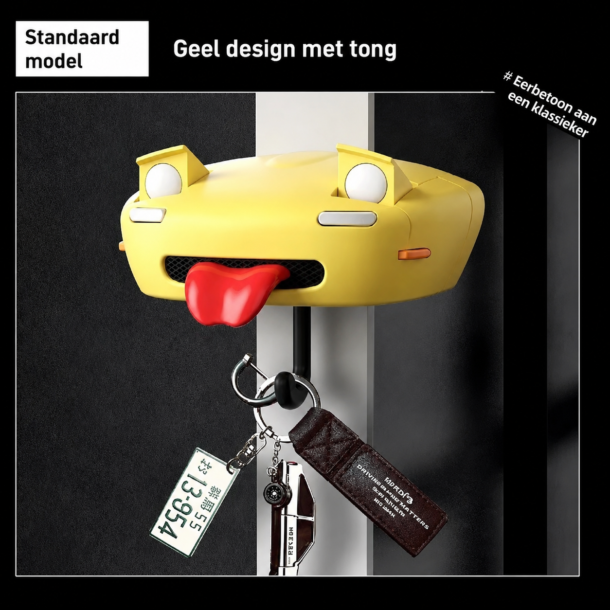 Sleutelhouder met Autokoplamp