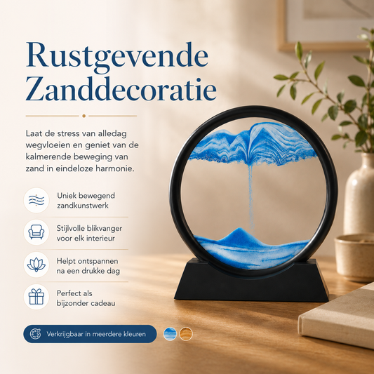 Betoverende 3D Zandloper Drijfzand