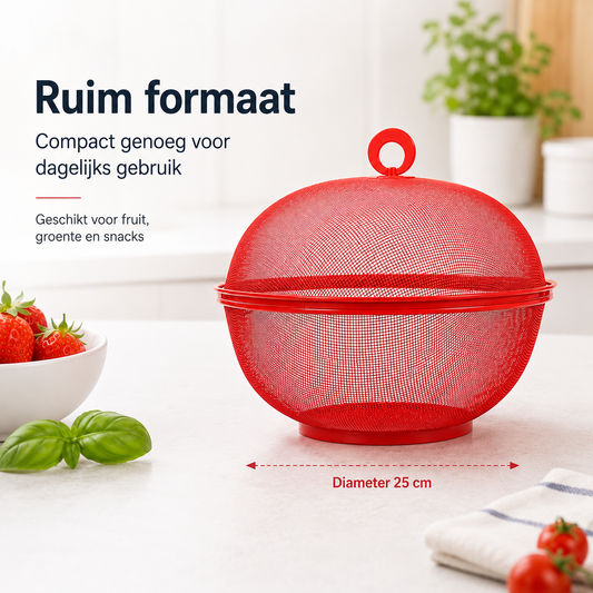 Stijlvolle Fruitmand met Deksel