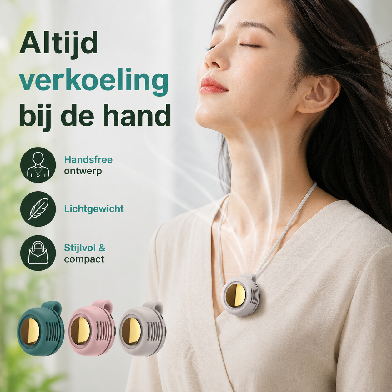 Kleine Draagbare Clip Ventilator