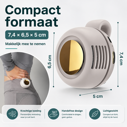 Kleine Draagbare Clip Ventilator