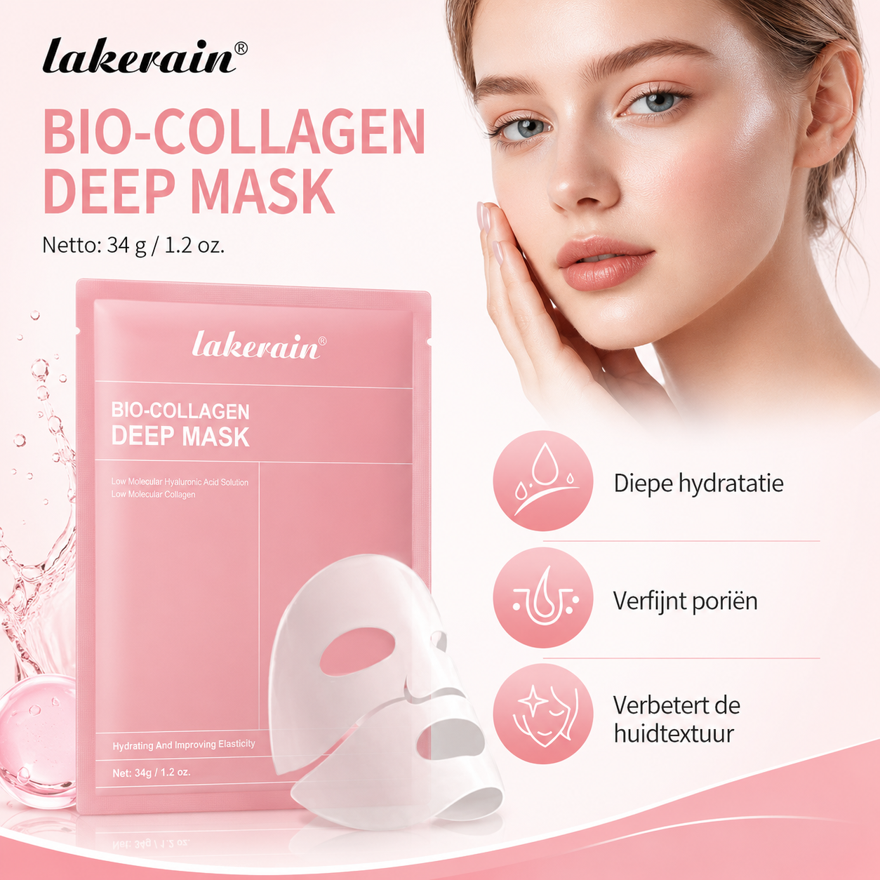 Verfrissend Gezichtsmasker
