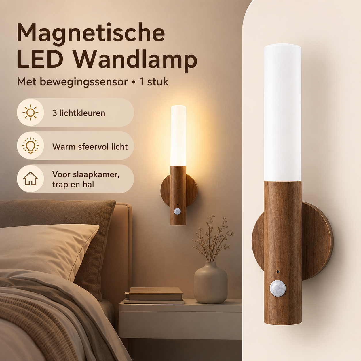 Slimme LED Nachtlamp