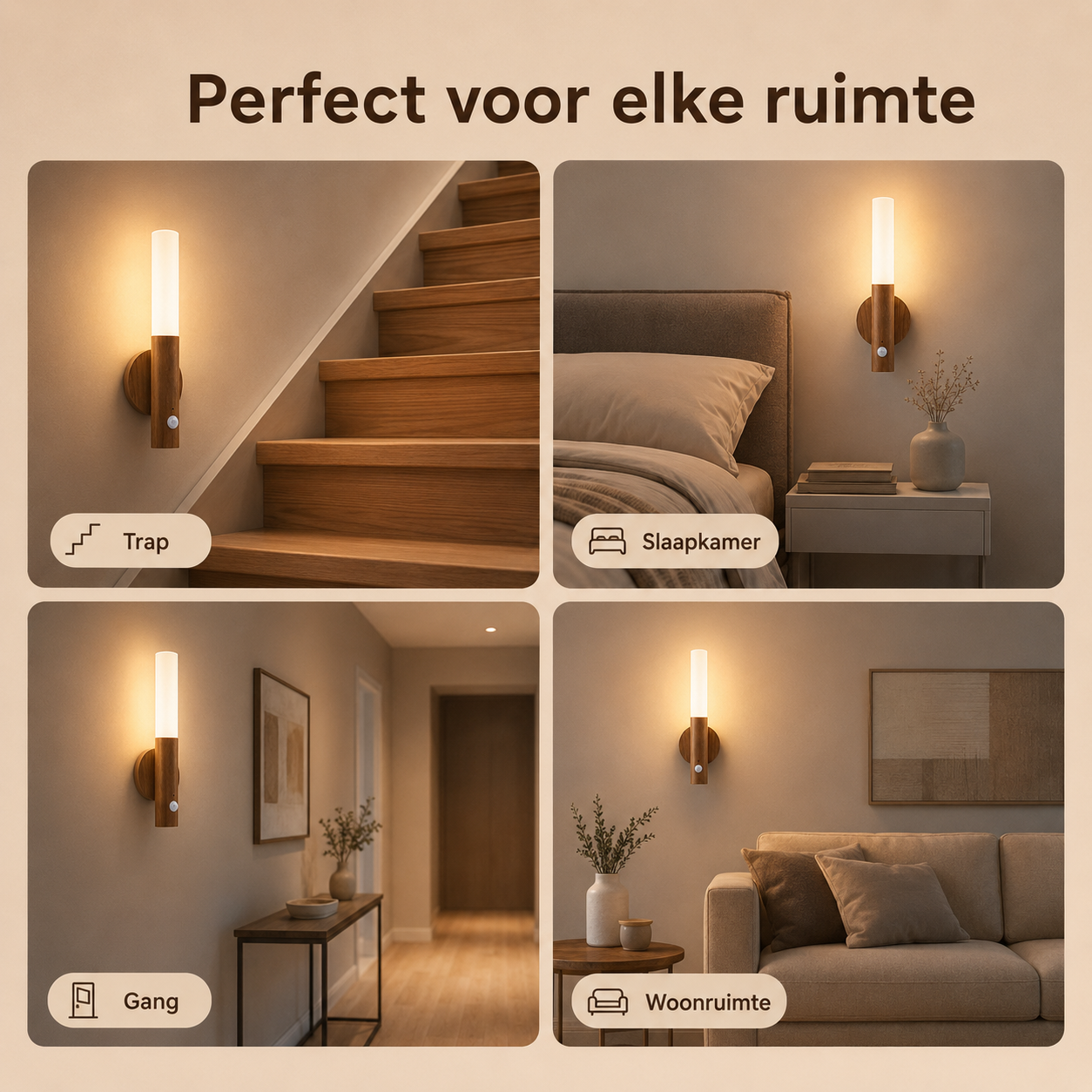 Slimme LED Nachtlamp