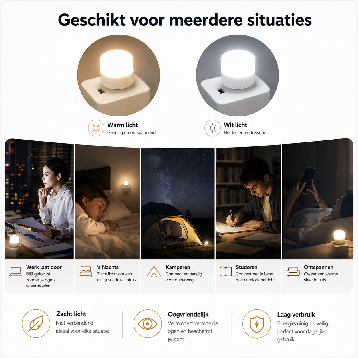 Mini USB Lampje