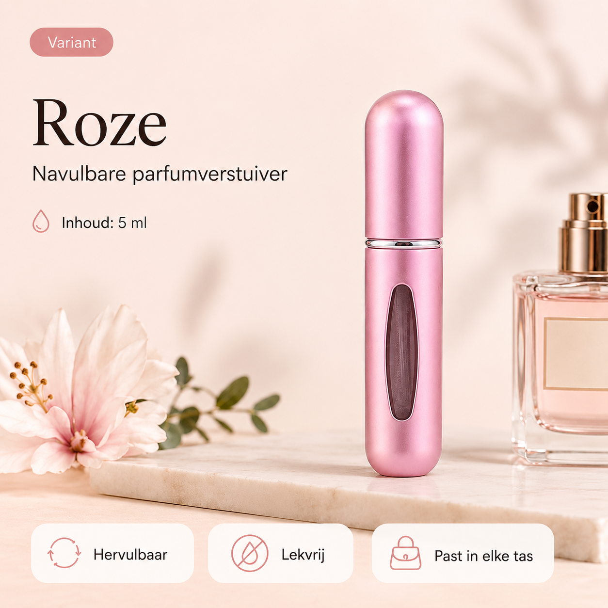 Navulbare Mini Parfum Sprayer