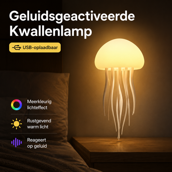 Dansende Kwallen Nachtlamp