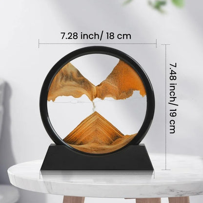 Betoverende 3D Zandloper Drijfzand